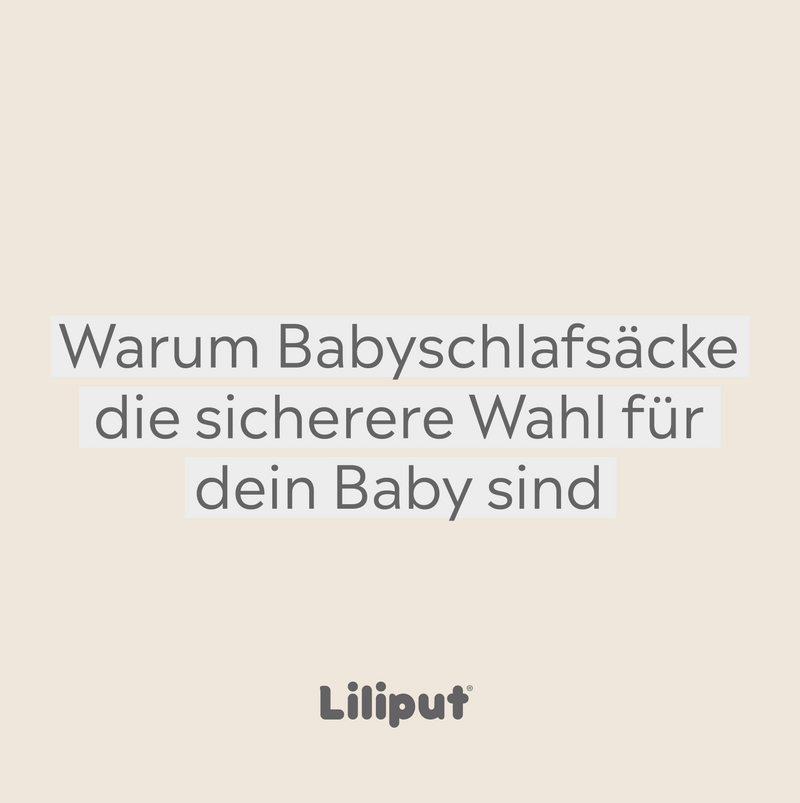 Warum Babyschlafsäcke die sicherere Wahl für dein Baby sind