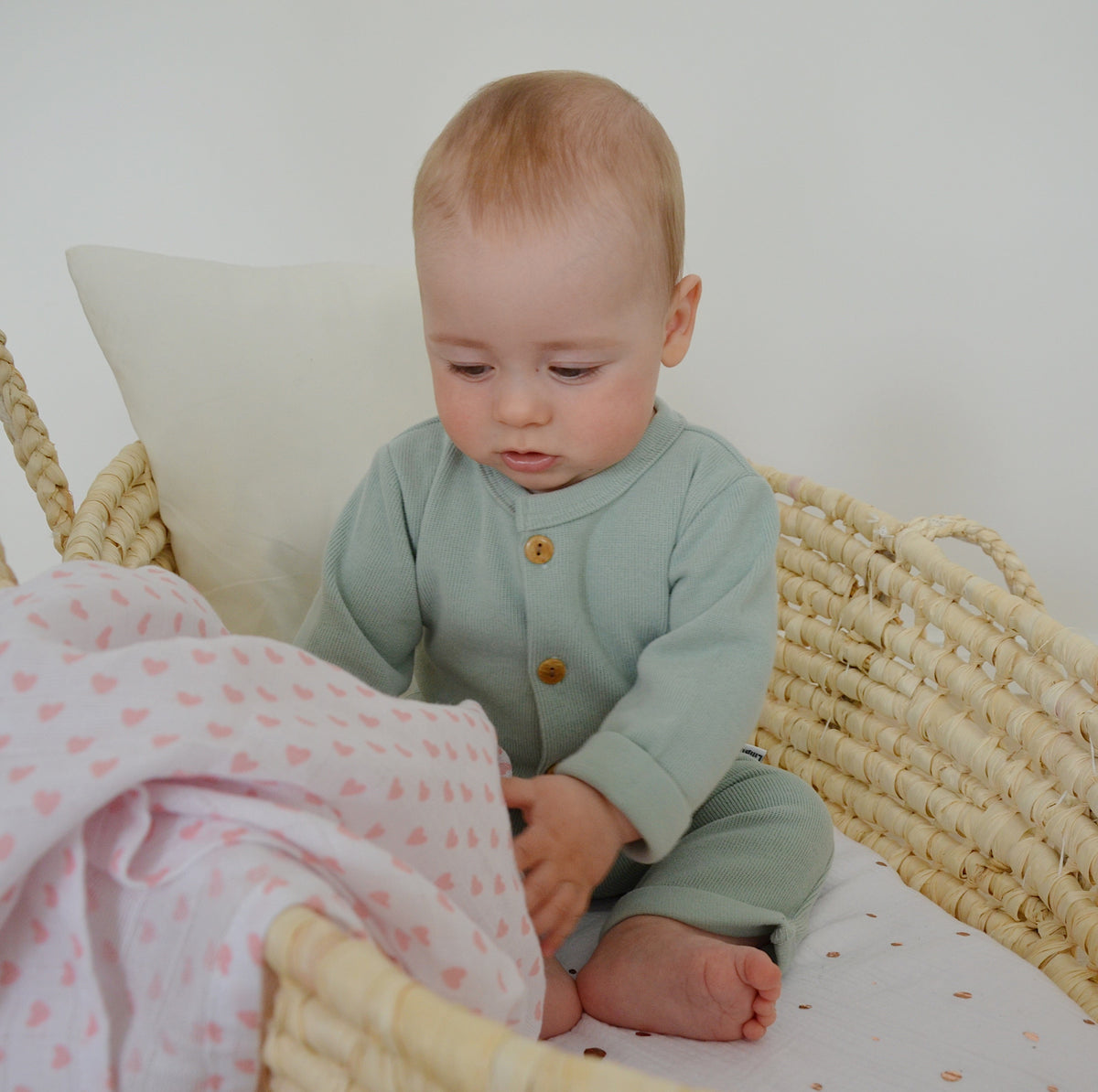 Baby Rib Kollektion Baumwolle weicher Liliput aus