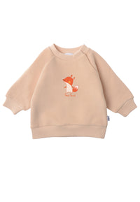Sweatshirt in beige "Fuchs"