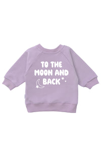 Sweatshirt Mini and Me Edition to the moon
