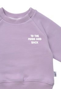 Sweatshirt Mini and Me Edition to the moon