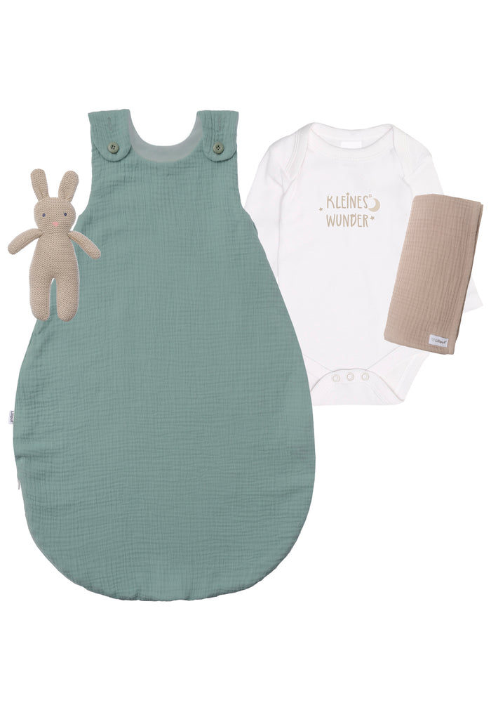 4-teiliges Set mit Schlafsack Kleines Wunder