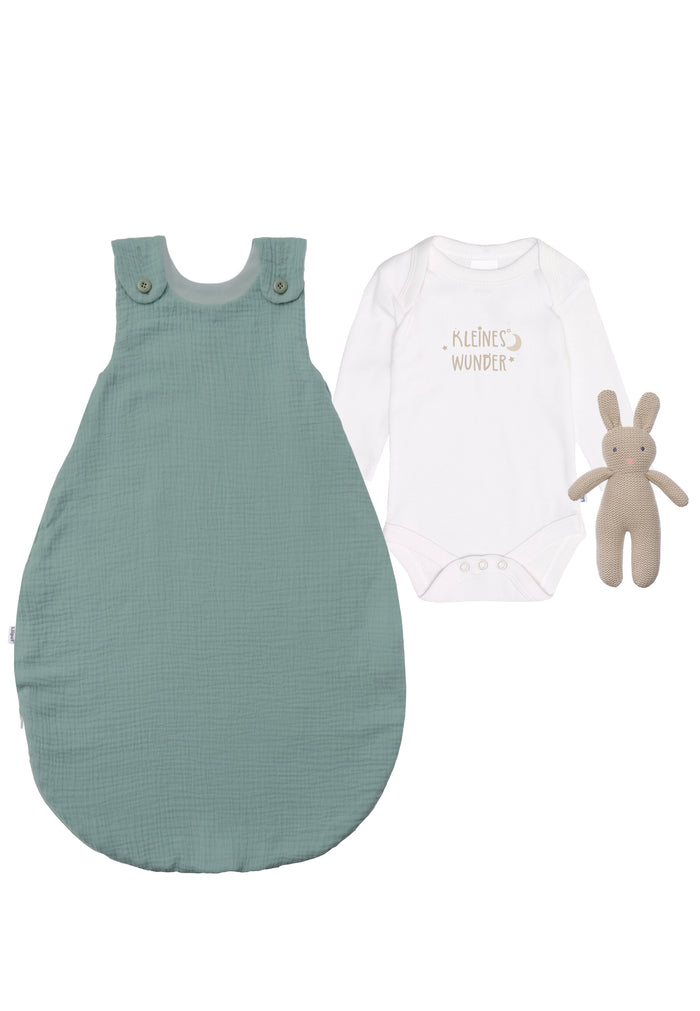 3-teiliges Set mit Schlafsack Kleines Wunder