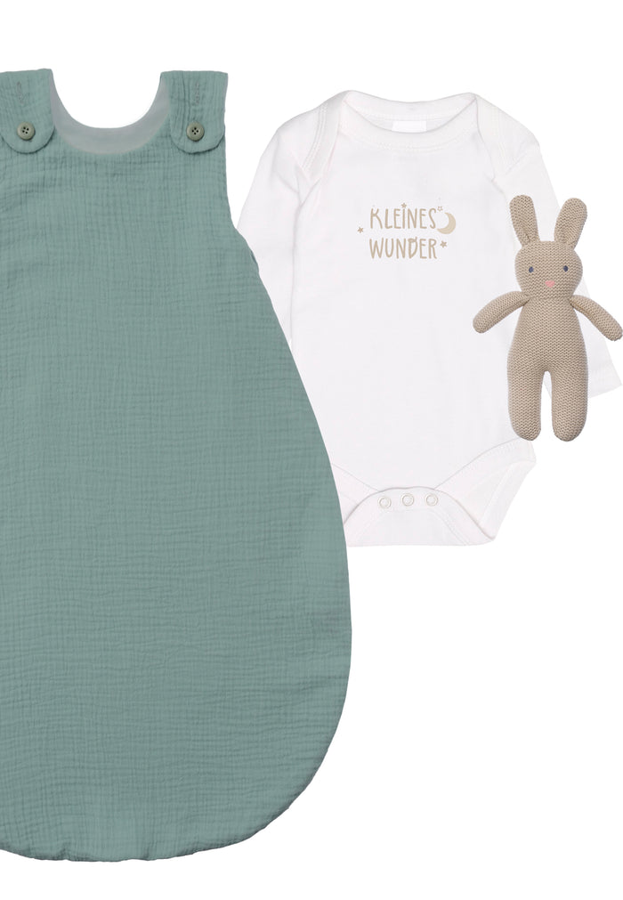 3-teiliges Set mit Schlafsack Kleines Wunder