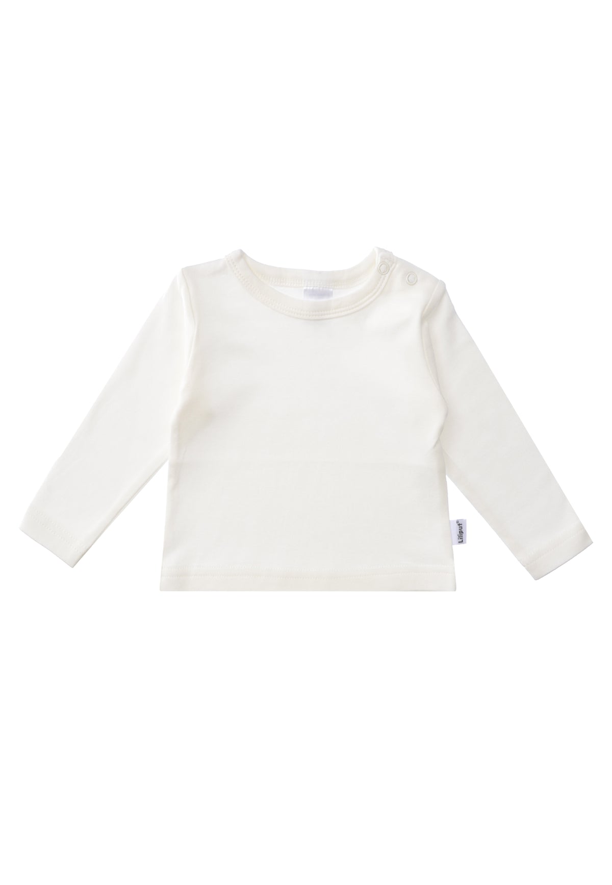 Langarmshirt in ecru