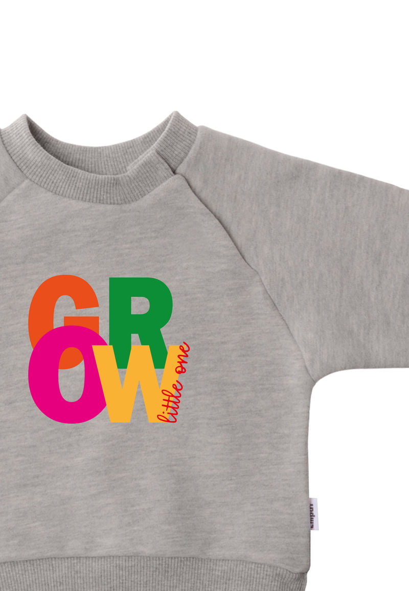 Sweatshirt Pullover grau melange Babys Liliput von und für – Liliput Kleinkinder