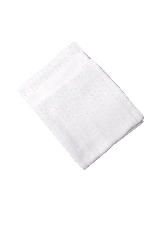 3er-Pack Mullwindeln mit Blätter-Druck