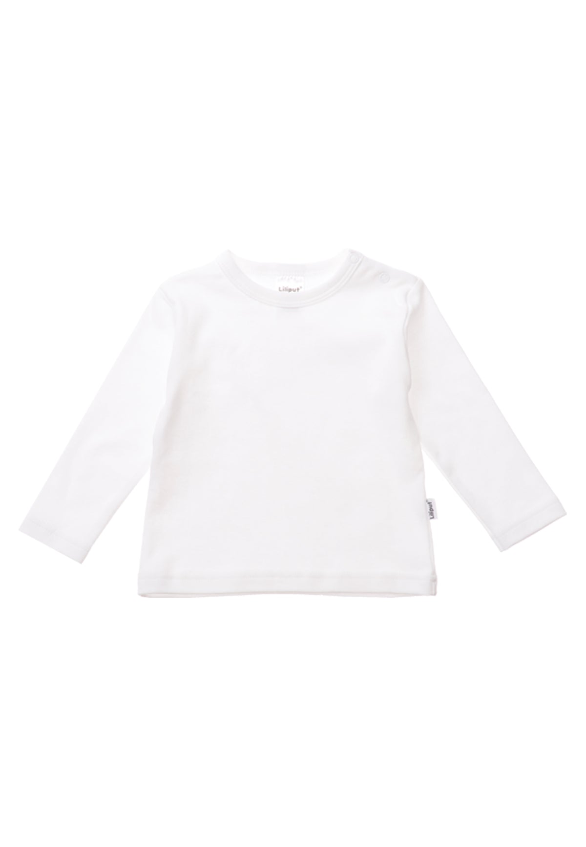 Langarmshirt in weiß