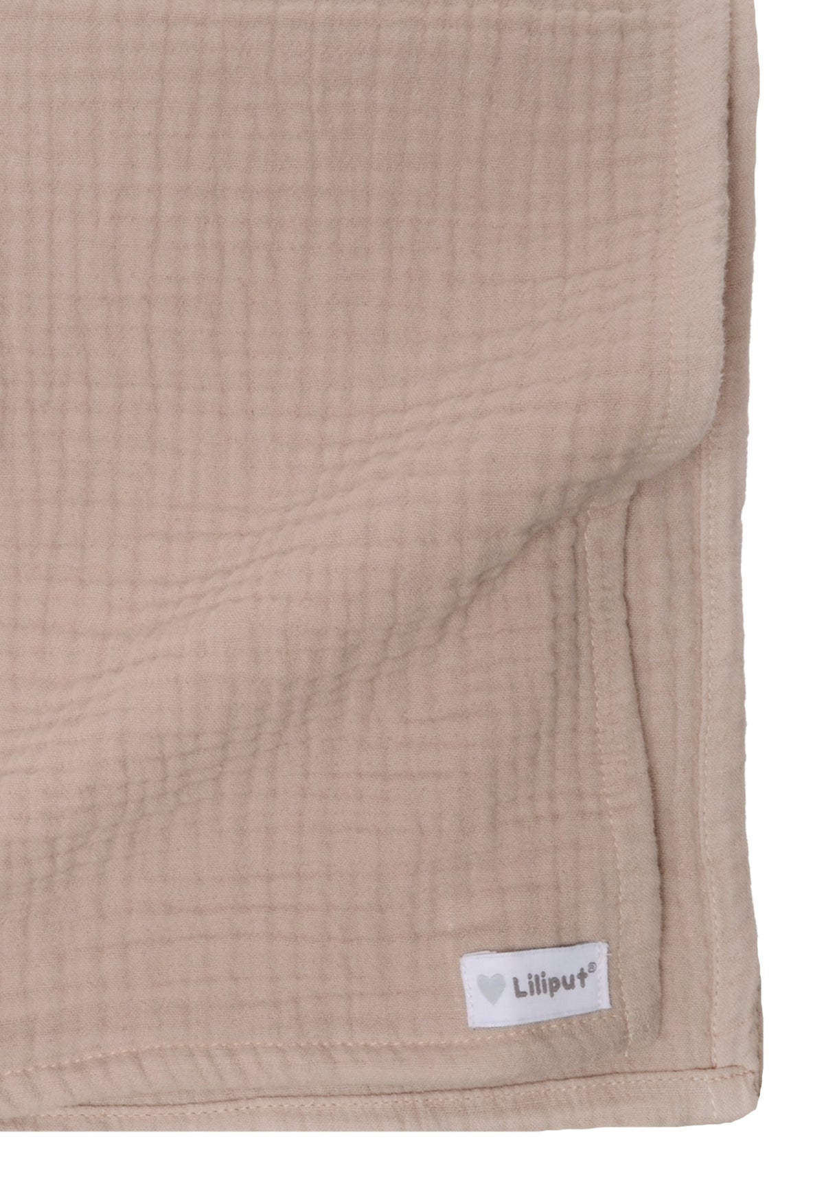 3 lagige Musselin Babydecke mit typischer crinkel optik.