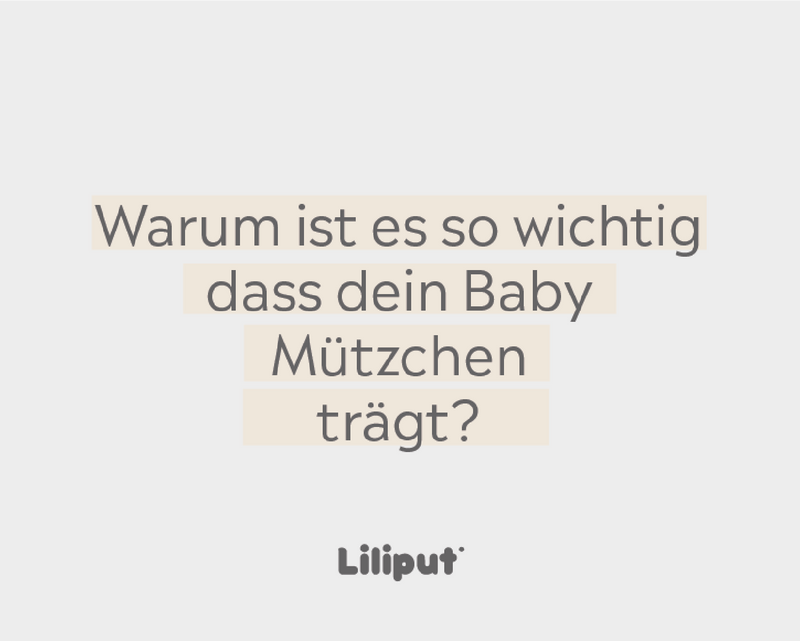 Braucht man eine Babymütze?