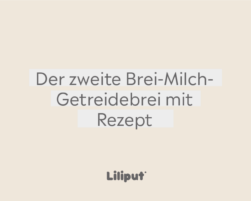 Beikost - Milch-Getreidebrei