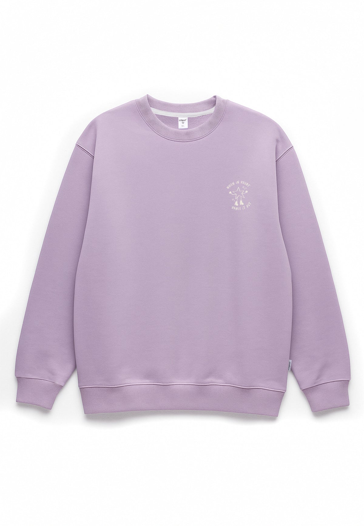 Erwachsenen Sweatshirt No Sleep Club flieder