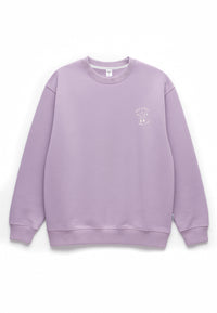 Erwachsenen Sweatshirt No Sleep Club flieder