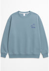 Erwachsenen Sweatshirt 6 AM Club hellblau
