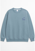 Erwachsenen Sweatshirt 6 AM Club hellblau