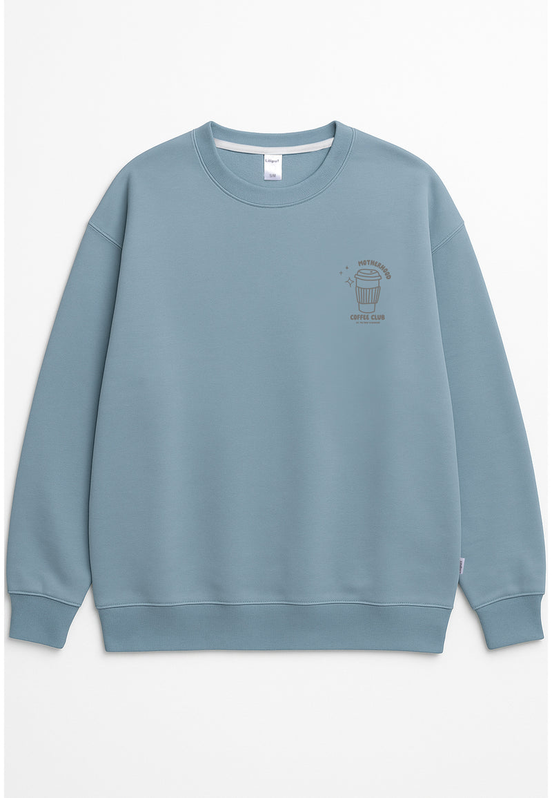 Erwachsenen Sweatshirt Coffee before Chaos