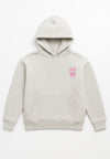 Erwachsenen Hoodie Coffee before Chaos pink
