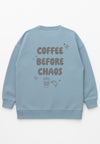 Erwachsenen Sweatshirt Coffee before Chaos