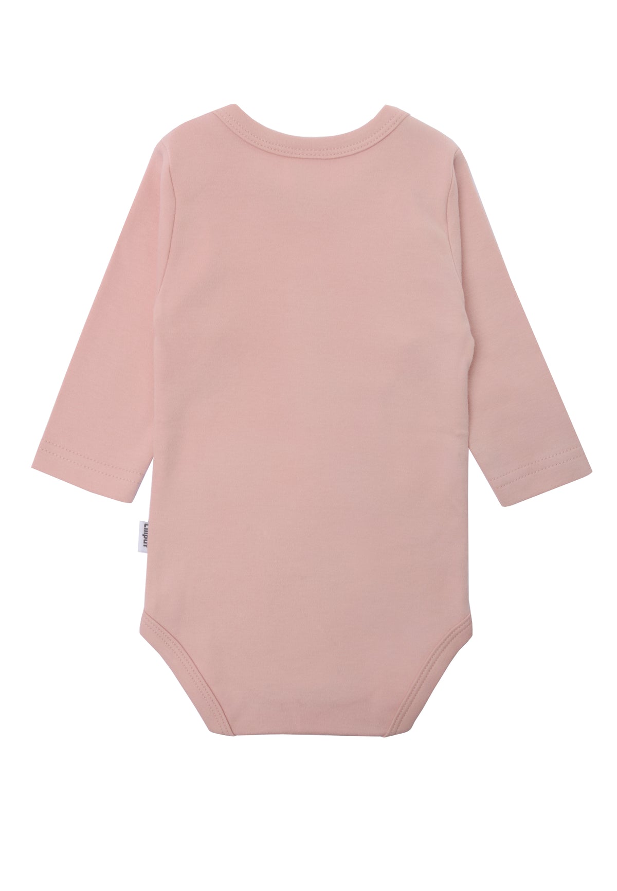 Rückansicht Langarmbody rosé