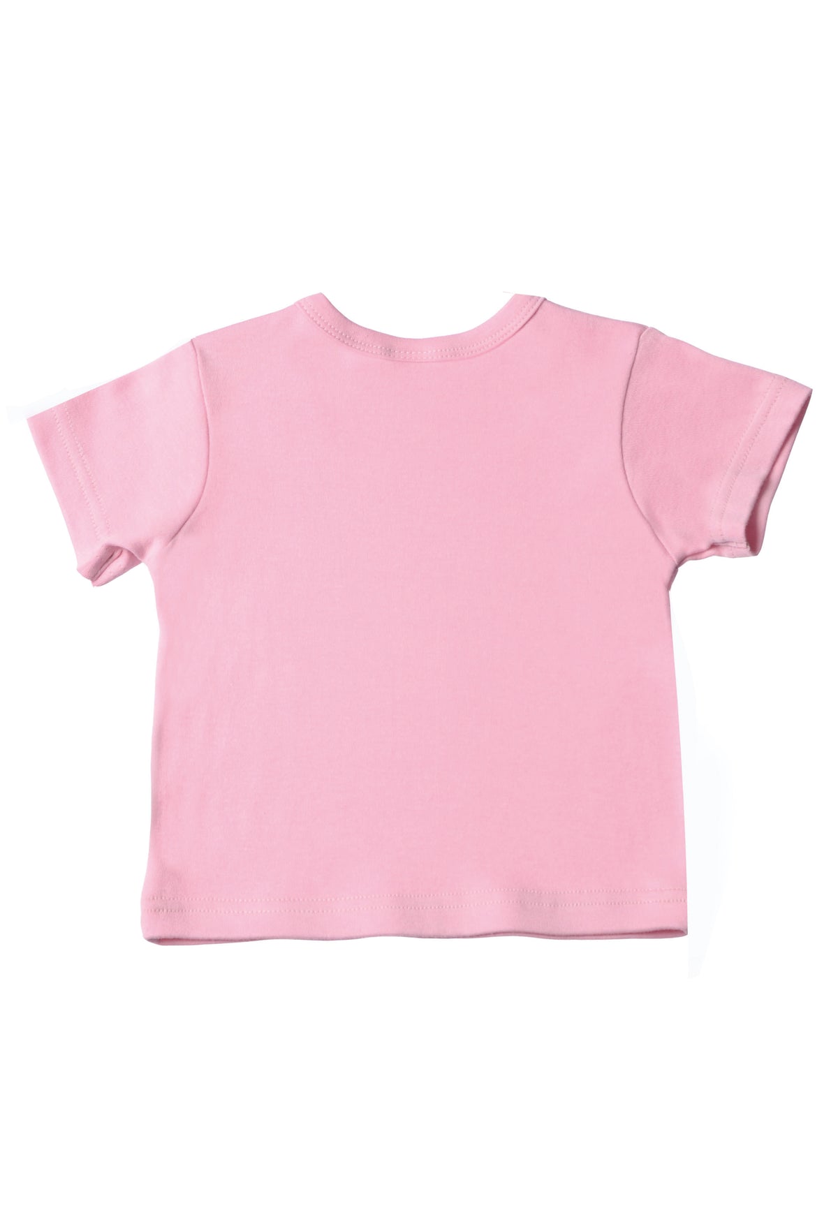 T-Shirt aus Bio-Baumwolle rosa mit Print "Ice Cream"
