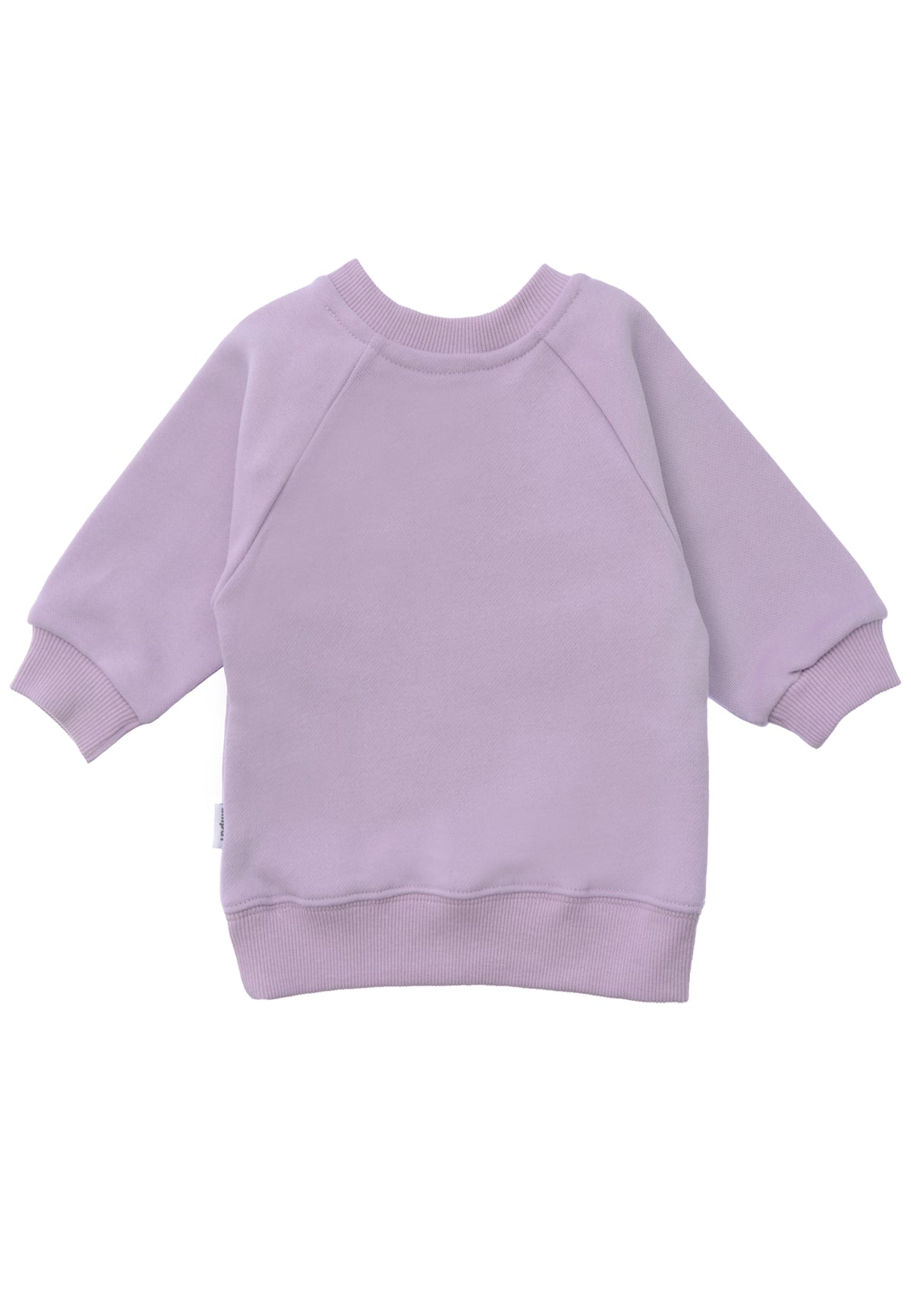 Sweatshirt in flieder mit Print "Muffin"