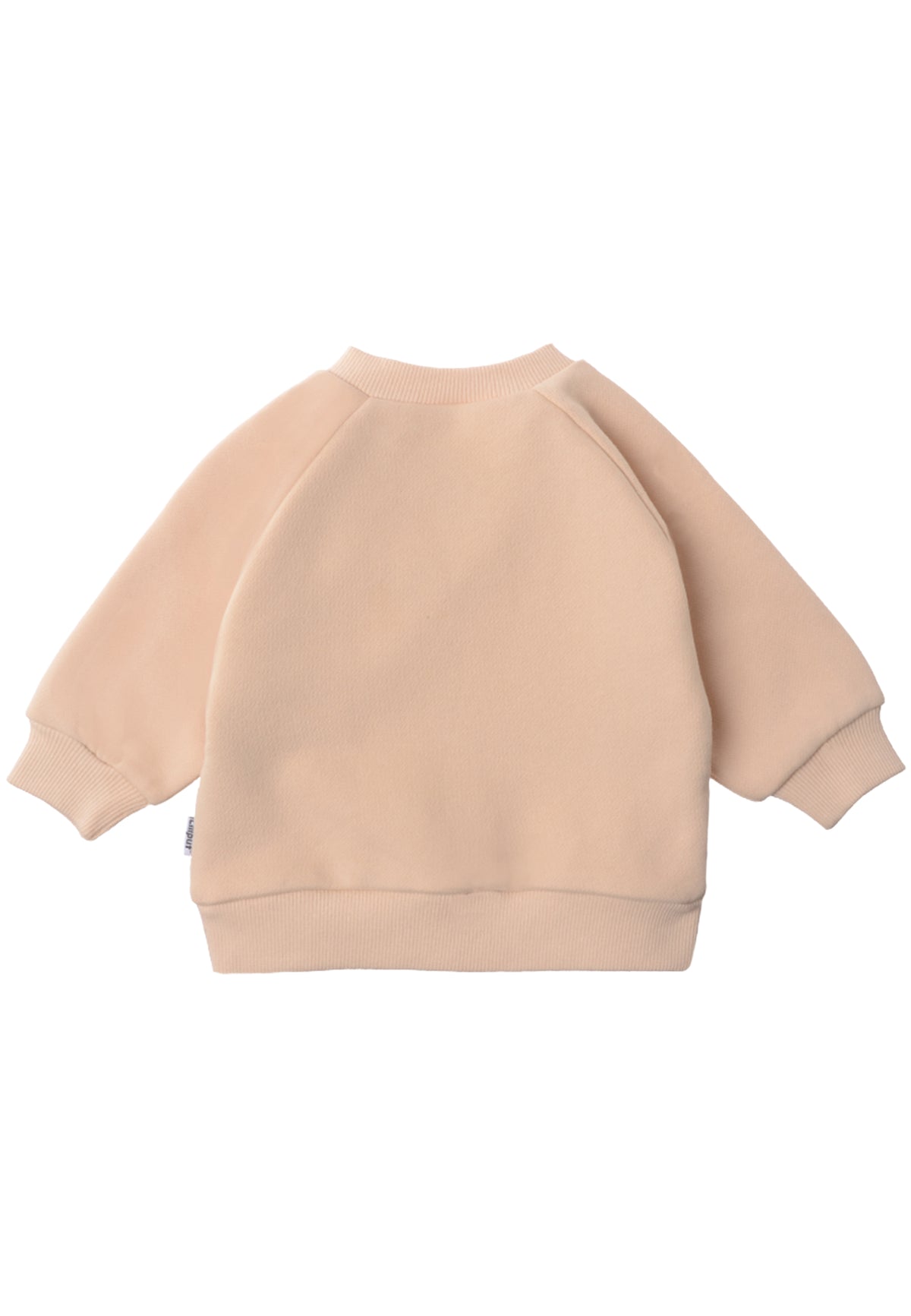 Sweatshirt in beige mit Print "Gourmet Club Eis"