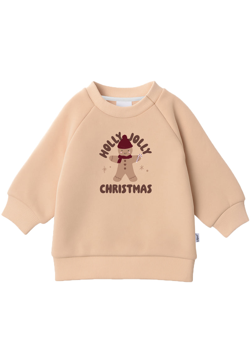 Sweatshirt beige "Holly Jolly Christmas"