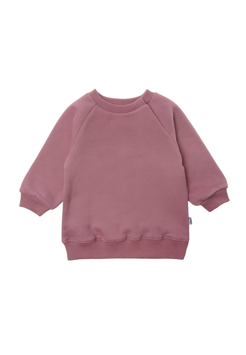  vorderseite von dem Sweatshirts in rosenholz