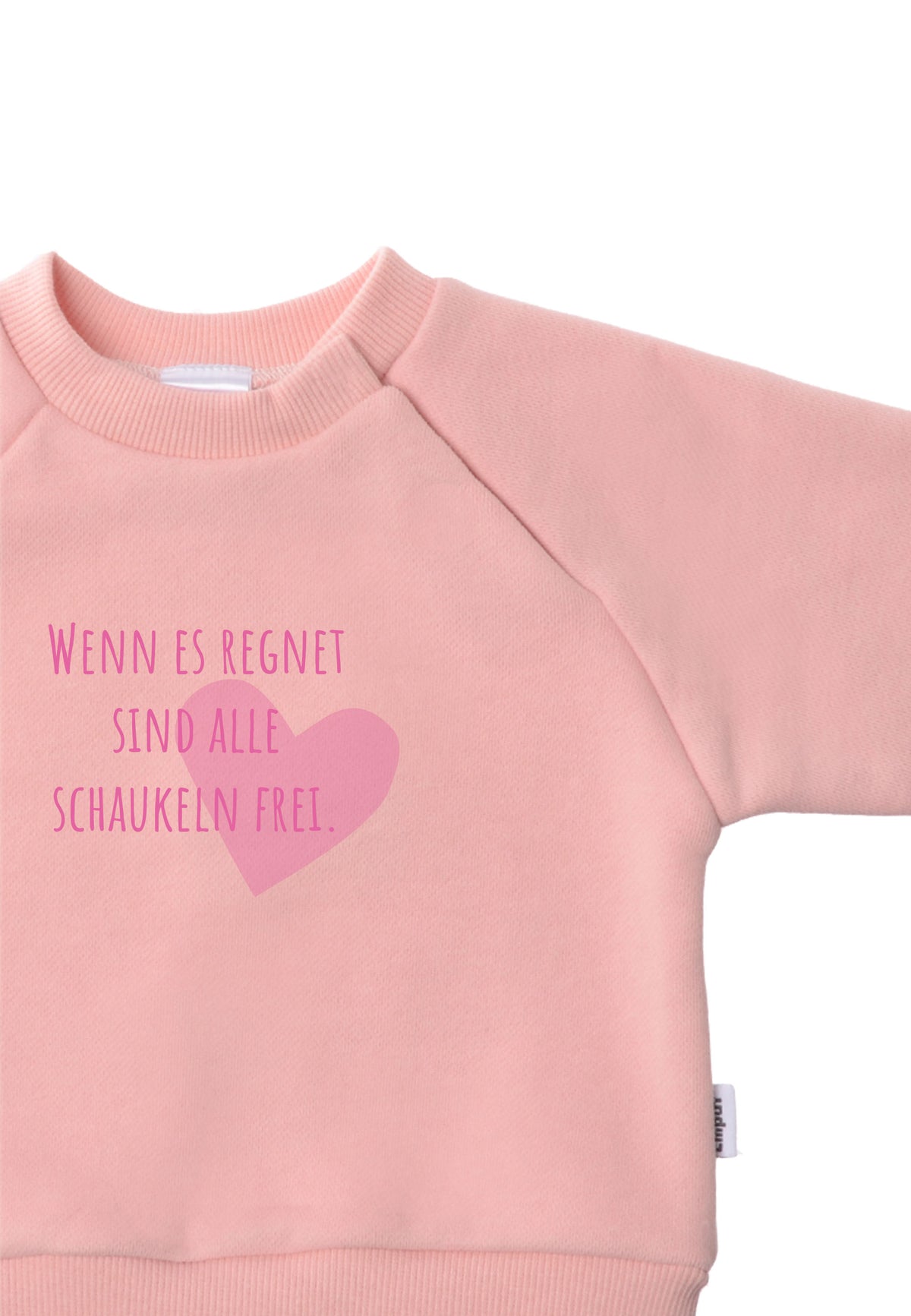 Wenn es regnet sind alle Schaukeln frei.