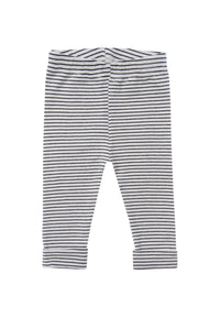 Leggings schwarz gestreift in der Farbe ecru