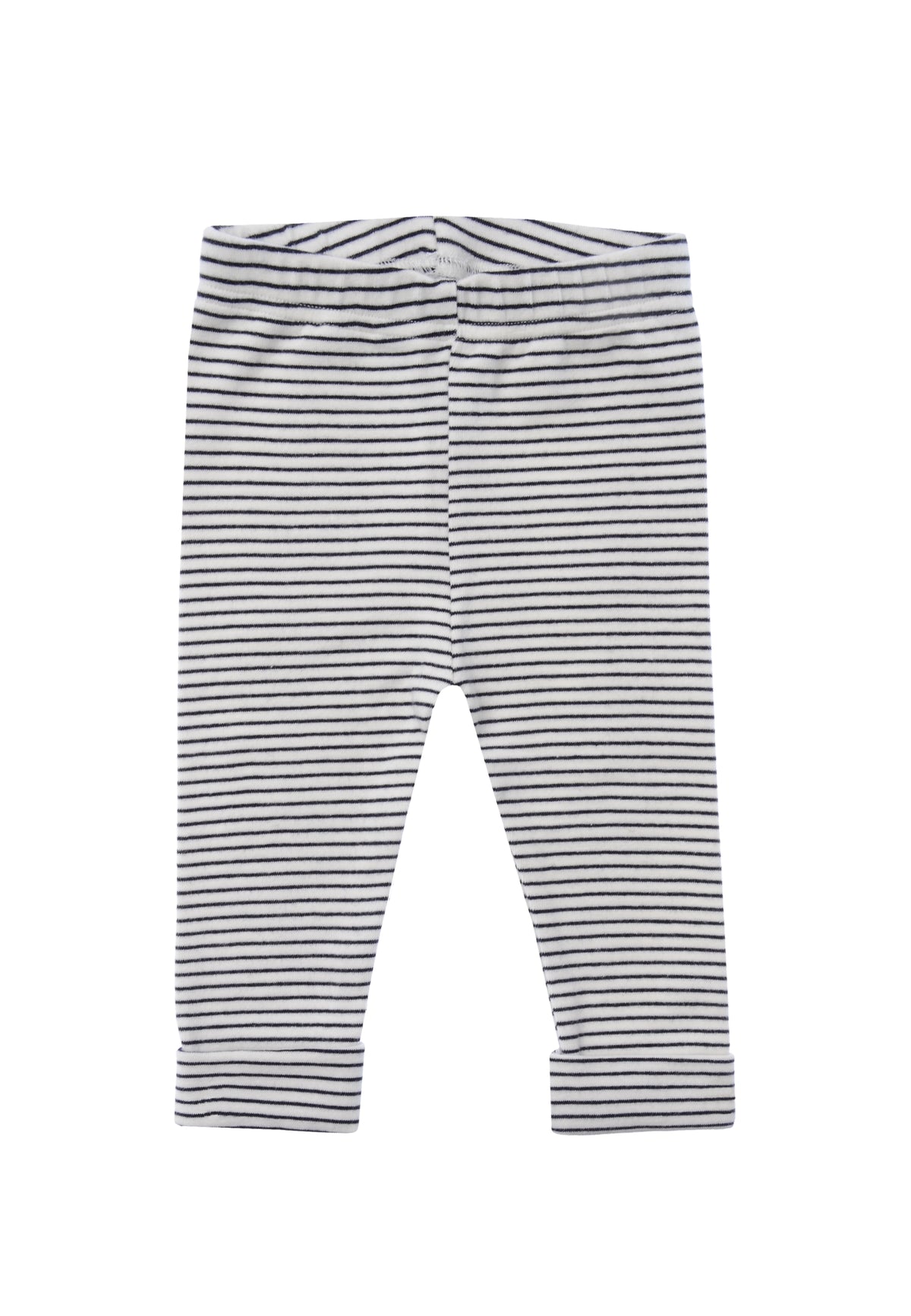 Leggings schwarz gestreift in der Farbe ecru