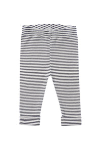 Leggings schwarz gestreift in der Farbe ecru