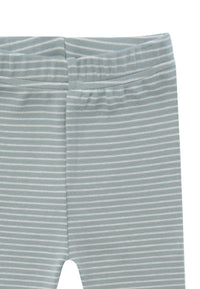 Detailansicht der gerippten Leggings.