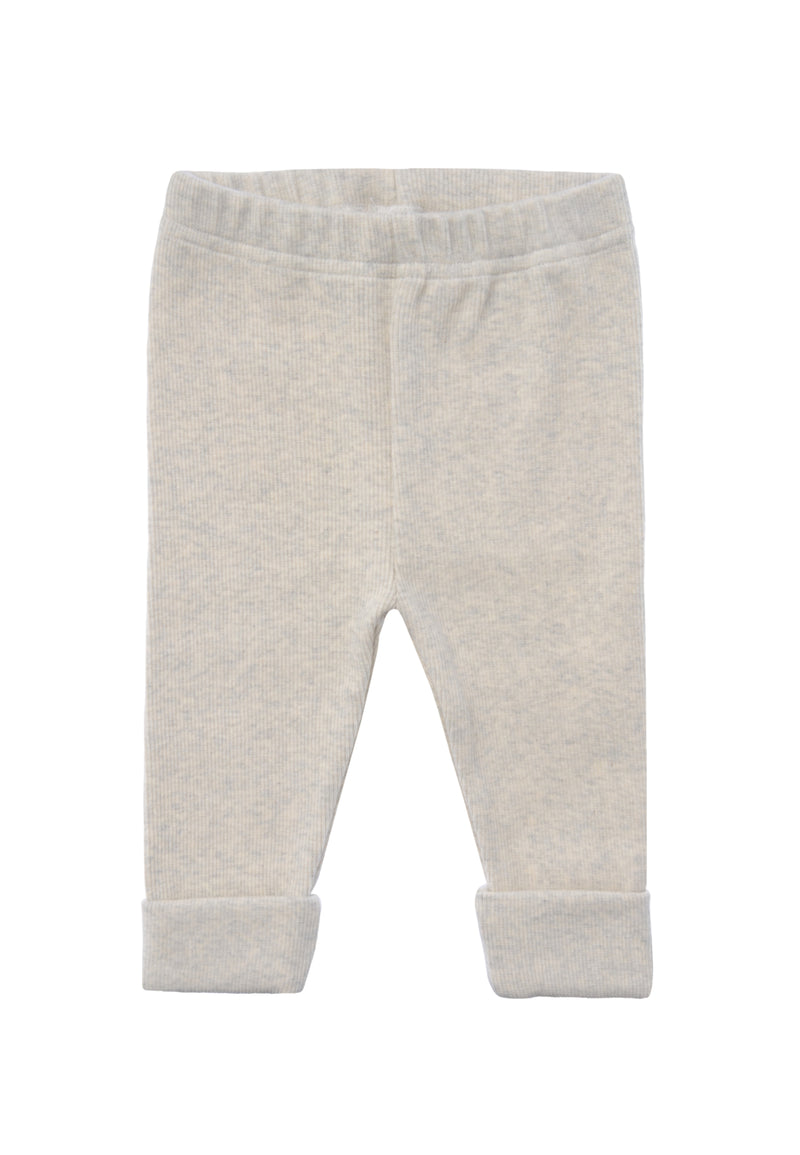 hellgraue Leggings Frontansicht 
