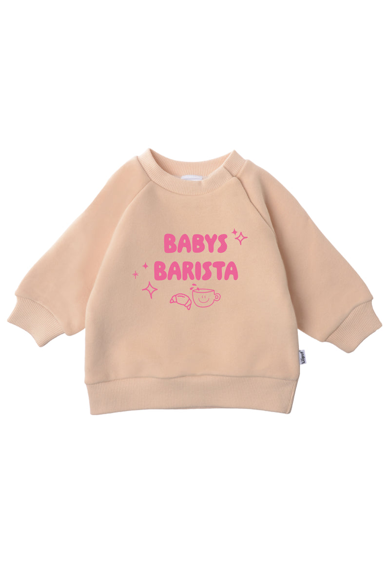  „BABY'S BARISTA“-Sweatshirt 