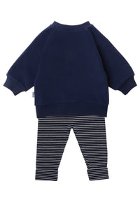 2tlg. Set mit Sweatshirt und Leggings "Amore"