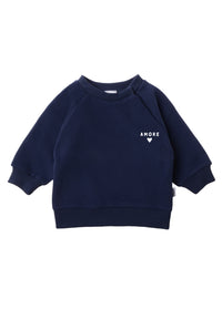 2tlg. Set mit Sweatshirt und Leggings "Amore"