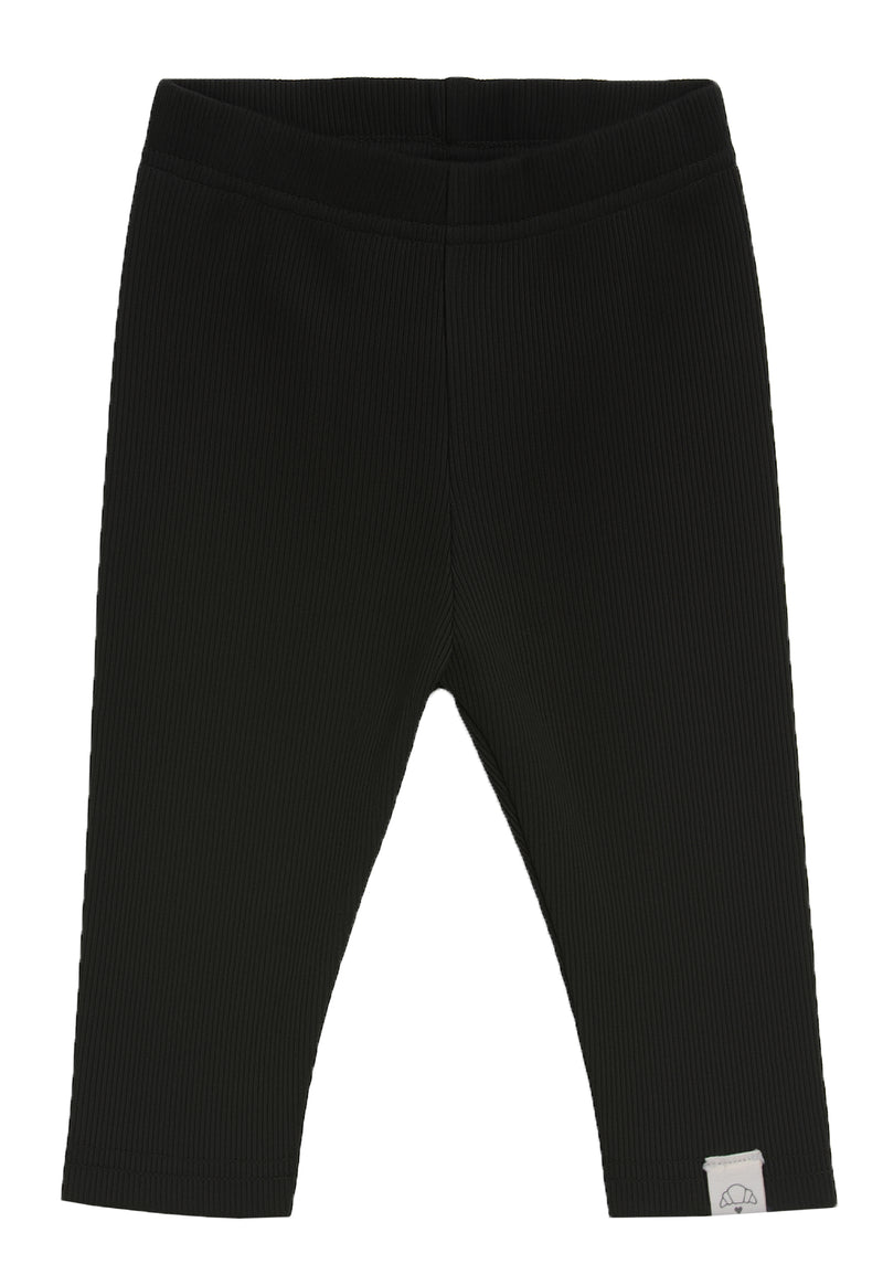 2tlg. Set mit Sweatshirt "Boo Crew" in orange und Leggings in schwarz