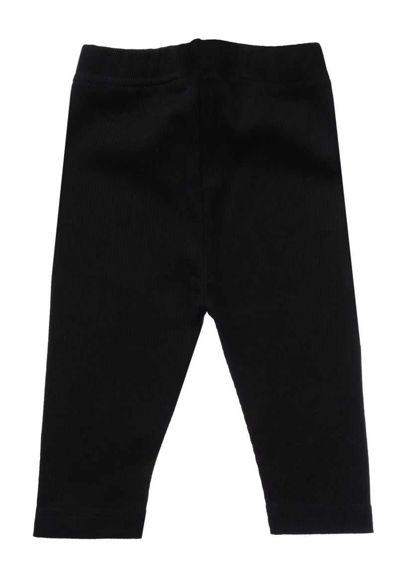 2tlg. Set mit Sweatshirt "Boo Crew" in orange und Leggings in schwarz