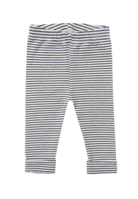 2tlg. Set mit Sweatshirt "Boo Crew" in orange und Ringel Leggings