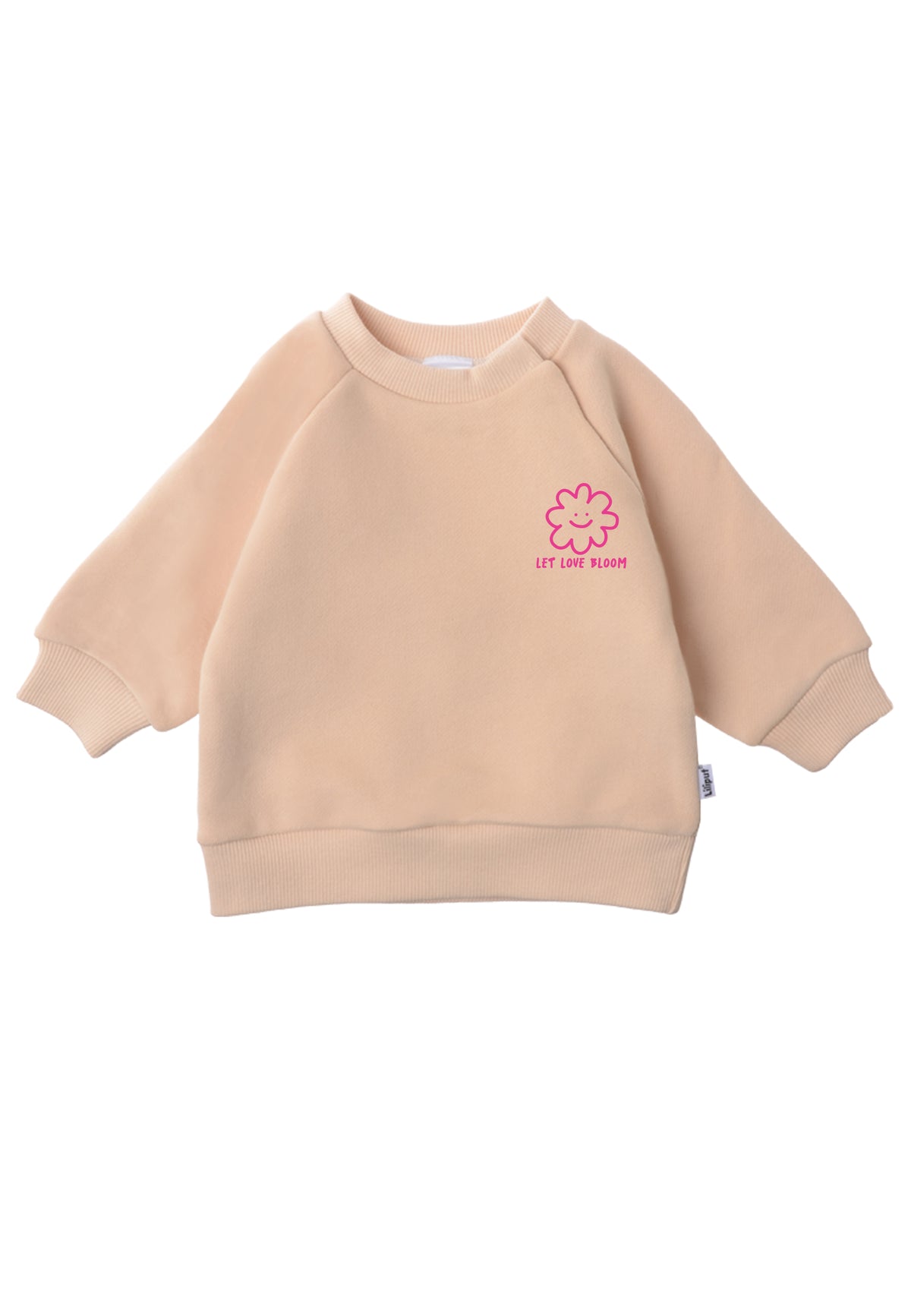 2tlg. Set mit Sweatshirt und Leggings "Let Love Bloom"