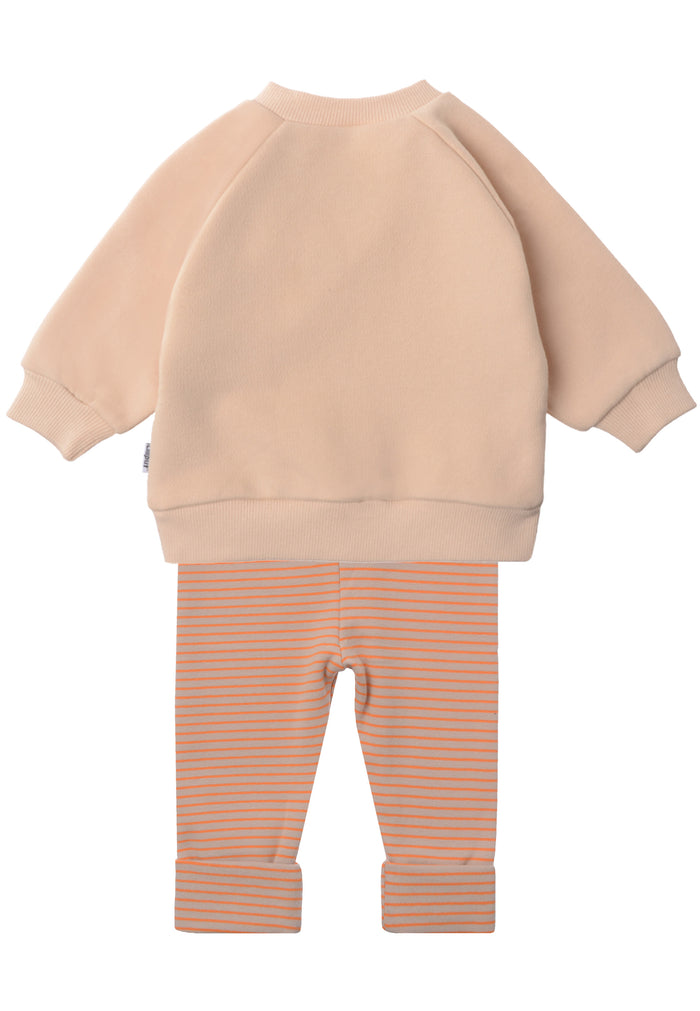 2tlg. Set mit Sweatshirt und Leggings "6AM Club"