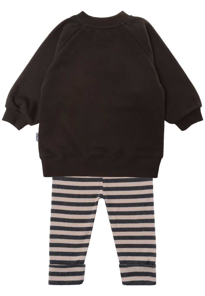 2tlg. Set mit Sweatshirt und Leggings "Hello Bear"