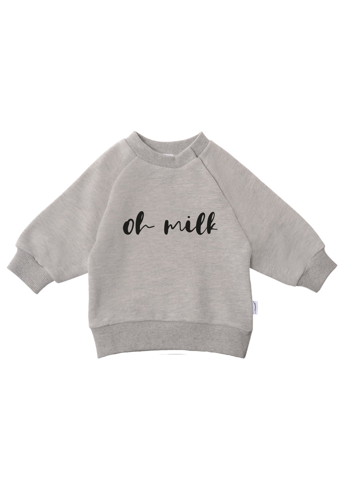2tlg. Set mit Sweatshirt und Leggings "oh milk"