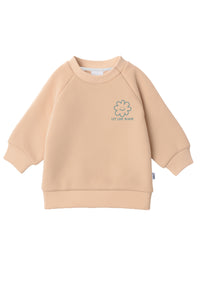2tlg. Set mit Sweatshirt und Leggings "let love bloom"