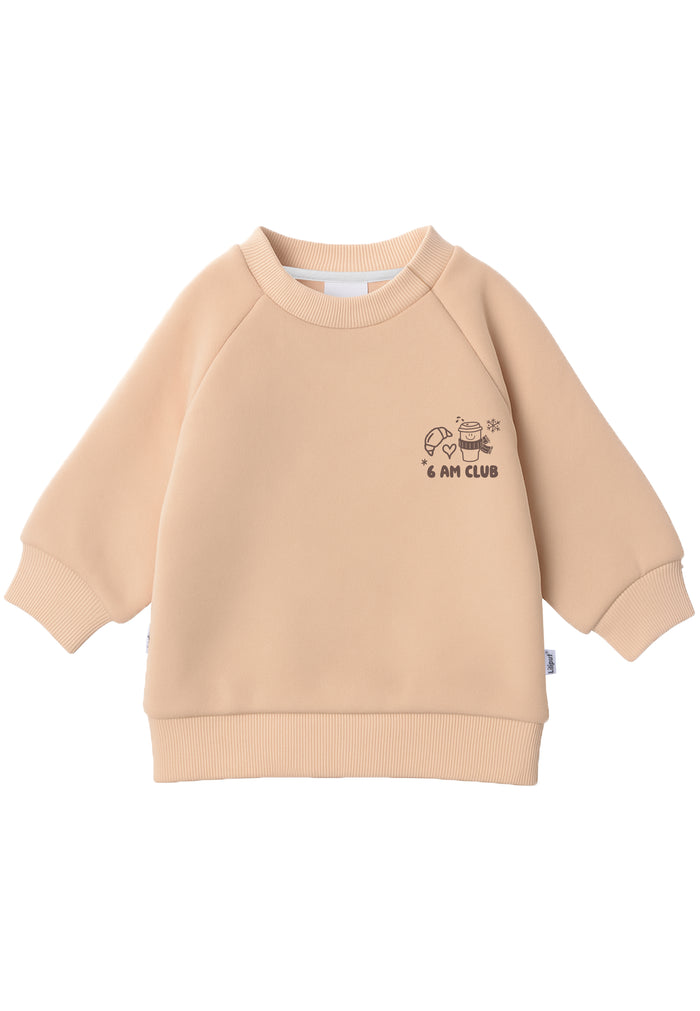 Cacao before the cold day Sweatshirt beige Mini Me