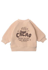 Cacao before the cold day Sweatshirt beige Mini Me