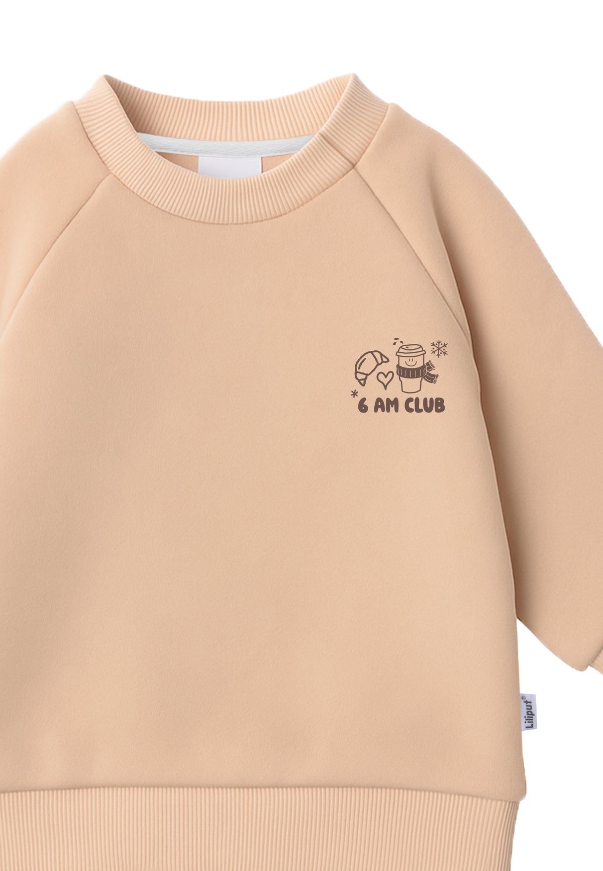 Cacao before the cold day Sweatshirt beige Mini Me