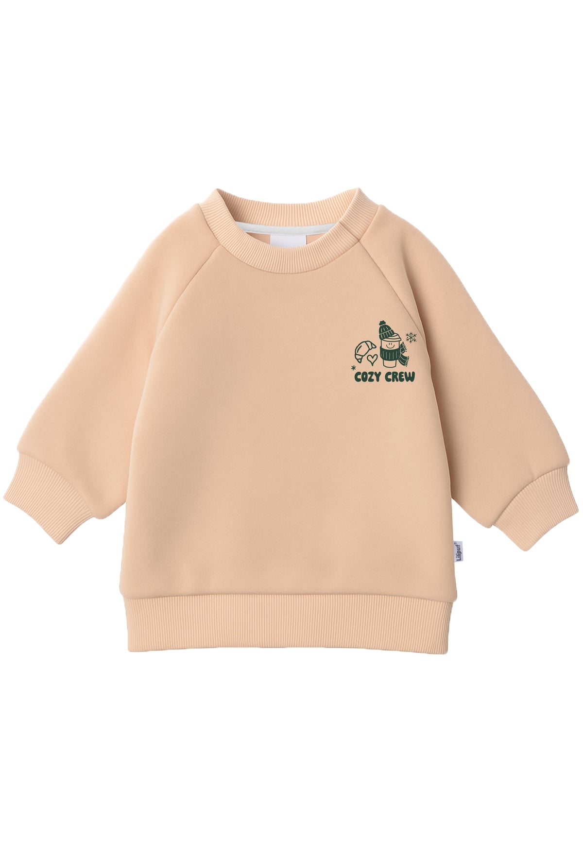 Cozy Crew Sweatshirt beige Mini Me