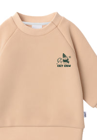 Cozy Crew Sweatshirt beige Mini Me